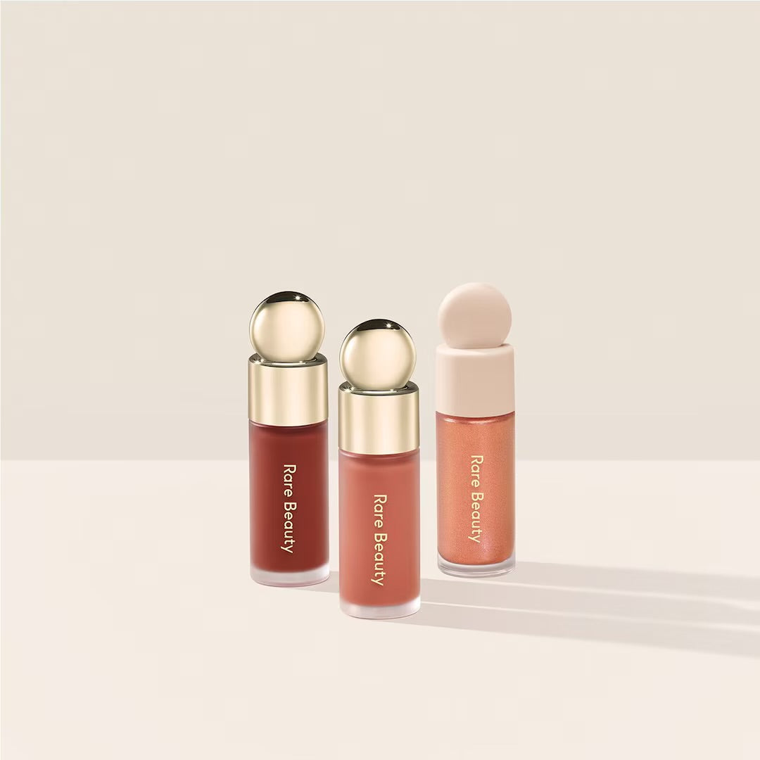 Rare Beauty Mini Blush & Luminize Trio