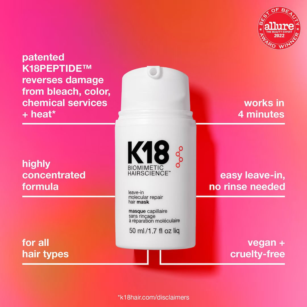 K18 Leave-in Molecular Repair Hair Mask 50 ml