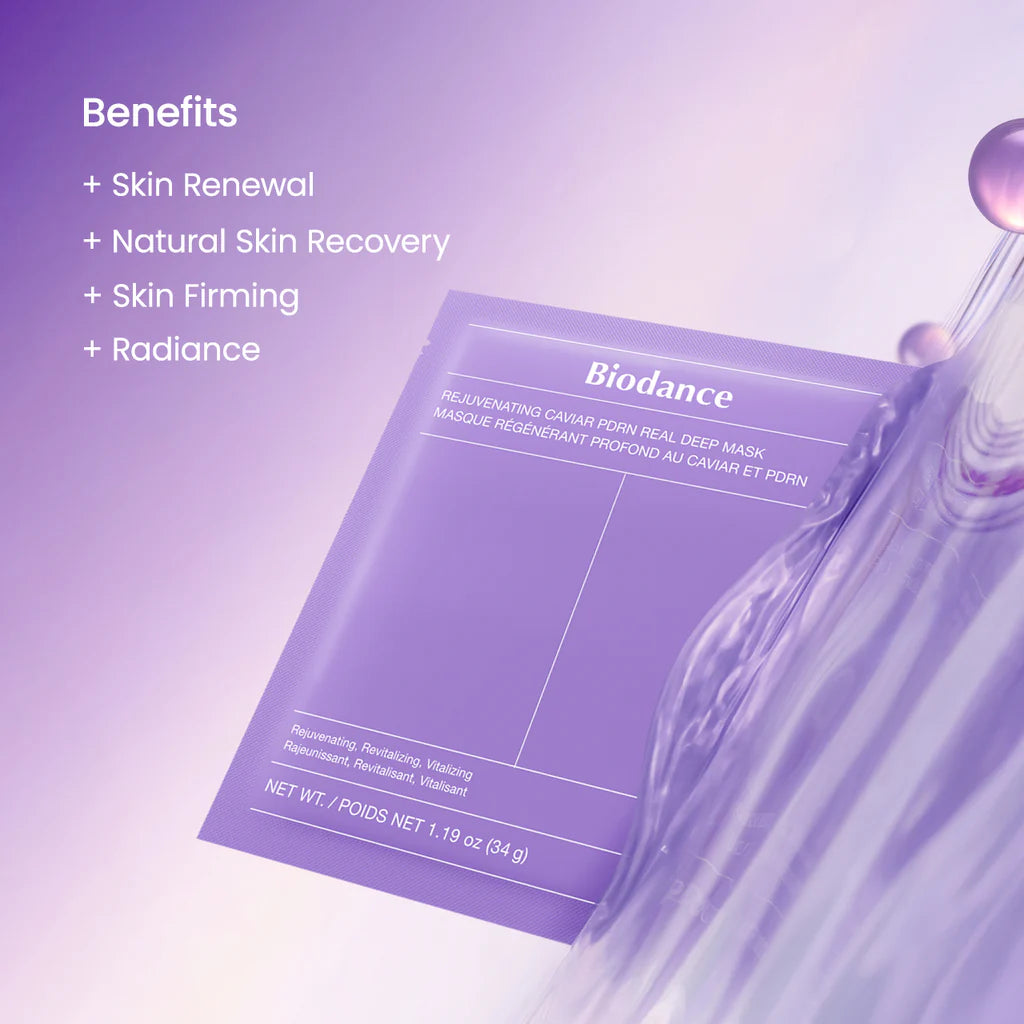 Biodance Rejuvenating Caviar PDRN Real Deep Mask - Single Sheet