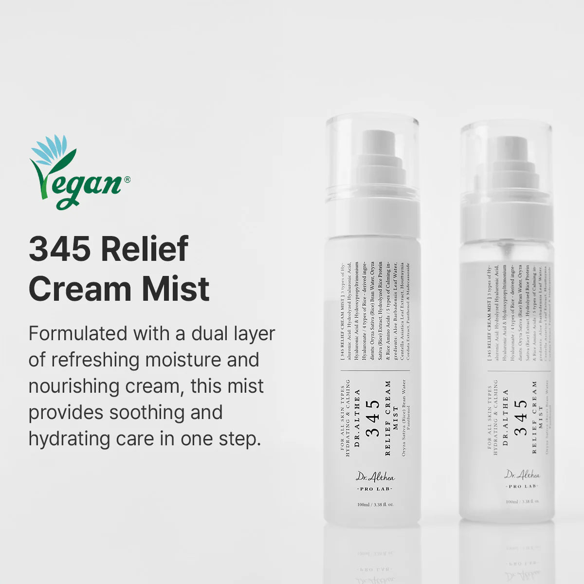 Dr Althea 345 Relief Cream Mist 100 ml