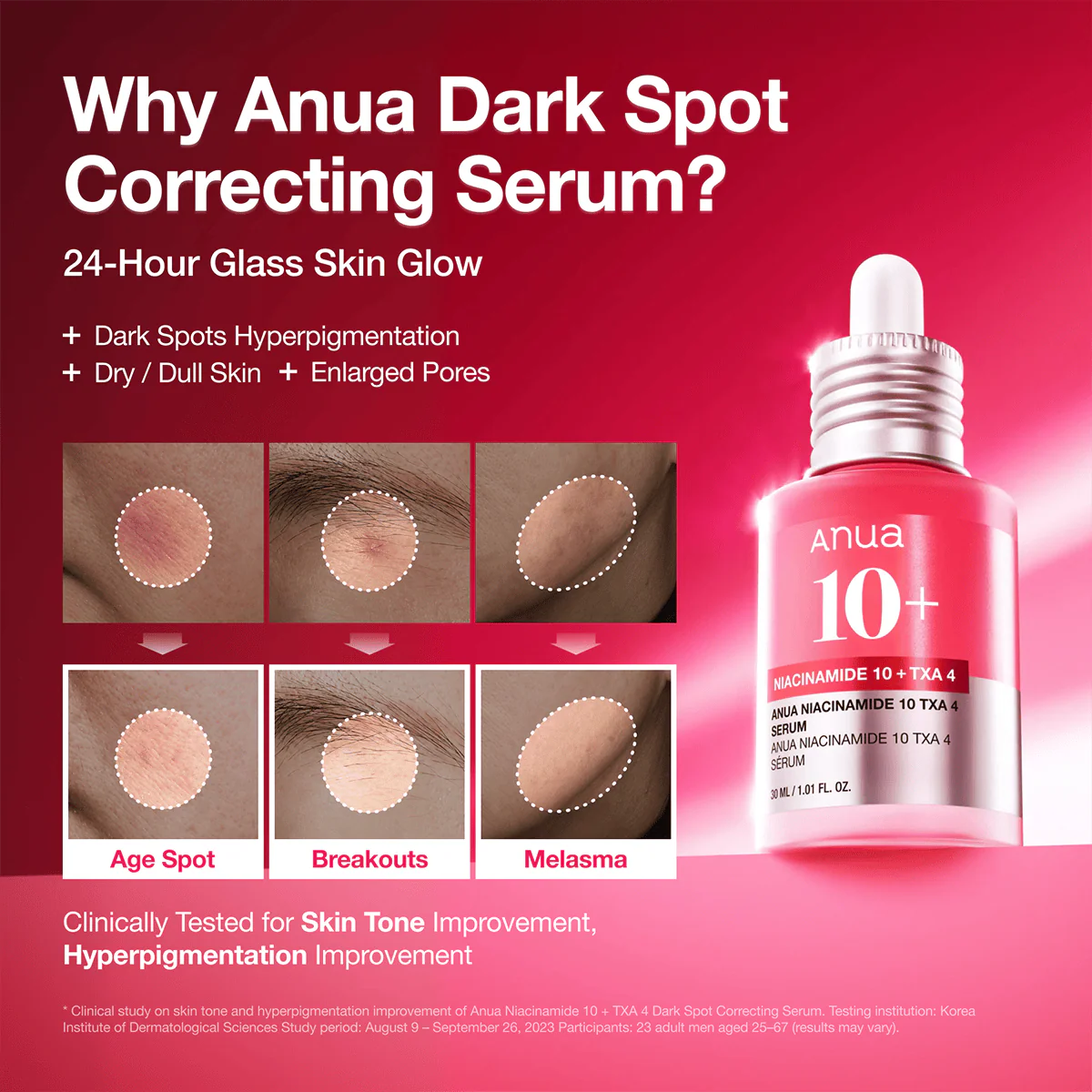 Anua Niacinamide 10% + TXA 4% Serum 30 ml