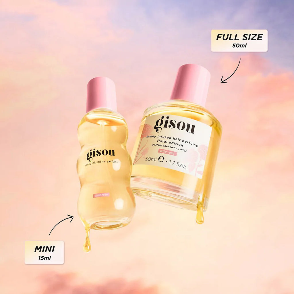 Gisou Honey Infused Hair Perfume Wild Rose 15 ml