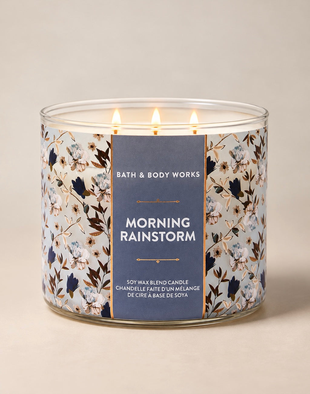 Bath & Body Works Morning Rainstorm 3-Wick Candle