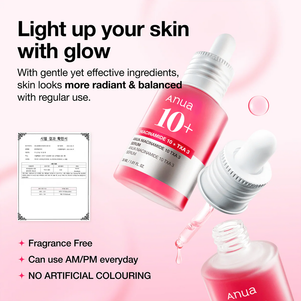 Anua Niacinamide 10% + TXA 4% Serum 30 ml