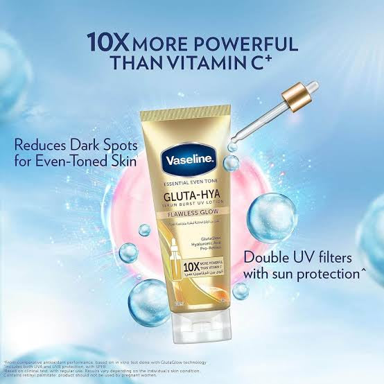 Vaseline Gluta-Hya Serum Burst Lotion Flawless Glow 200ml