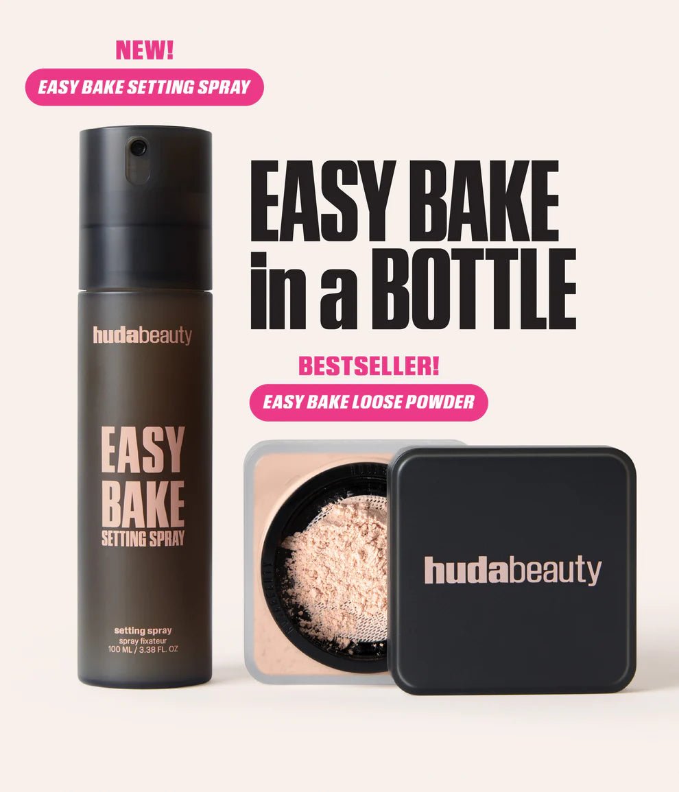 Huda Beauty Easy Bake Setting Spray with 16 - Hour Wear - 100 ml - Rabeauty