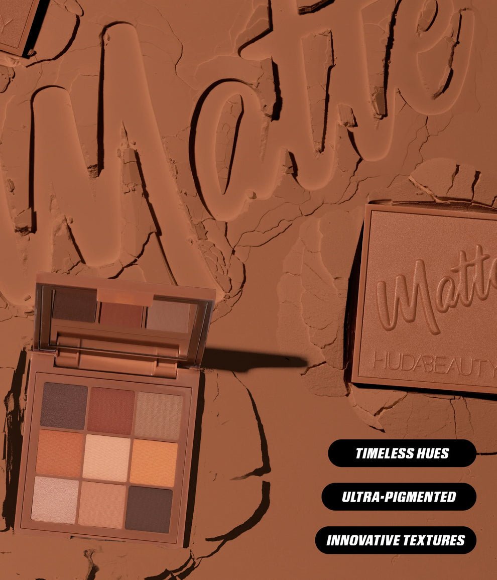 Huda Beauty Matte Obsessions Eyeshadow Palette - Rabeauty