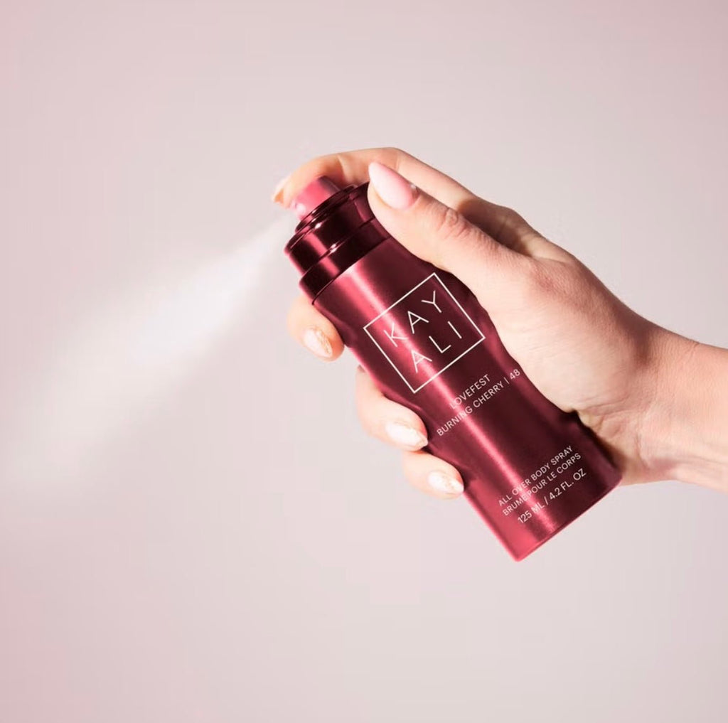 Kayali Lovefest Burning Cherry | 48 All Over Body Spray 125 ml - Rabeauty